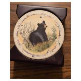 HKA1 Wildlife Absorbent Coaster Set of 4