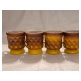 HKA2 Kimberly Yellow & Brown by Anchor Hocking Mug