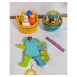 3B4 Miscellaneous Vintage Fisher-Price Toys