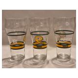 HKA1 3 NFL Green Bay Packers Bell Glasses