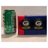 HKA5 NEW Green Bay Packer Salt/Pepper Set