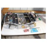 SK Aluminum Tackle Box Full of Tackle