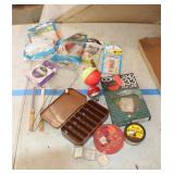 J Assorted Fishing Stuff-Containers-Line-Etc.