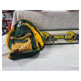 3C4 Green Bay Packers Back Pack & Coat Rack