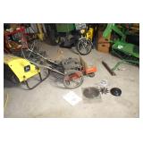 H 6hp DR Trimmer/Mower w/Accessories Has Compressi