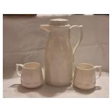 HK12A THERMOS Insulated Carafe & 2 Mugs