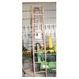 SJ 8 1/2' Wood Ladder Section NO SHIPPING