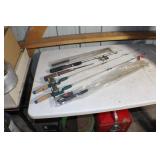 SK 7 Assorted Ice Fishing Jig Poles NO SHIPPING