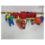 3B4 Vintage Child Guidance Toy & Tupperware Toys