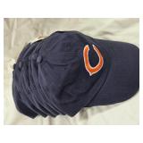 3C2 Six NEW NFL Chicago Bears Velcro Closure Caps