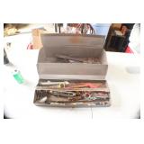 N-Power Kraft Tool Box w/Some Tools
