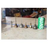 N-6 Vintage Small Oiler Cans