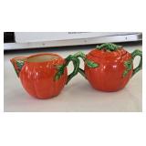 B1 Maruhon Japan Covered Sugar & Creamer