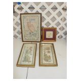 A2 4 pieces Home Decor Wall Hangings