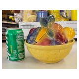B2 Shawnee Pottery 'Fruit Basket' Casserole or Coo