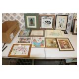 A3 11 pieces of Wall Art