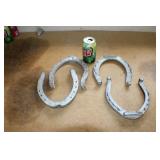 T- 4 Draft Horse Shoes ~8' x 7'