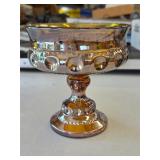 GA1 Color Crown Amber Carnival Glass-Colony 5' Com
