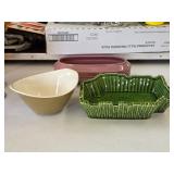 B2 Ceramic - Green Planter/Inarco Mauve Planter/Gr