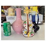 A2 2 Vases & a Violin Wall Pocket