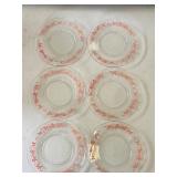 B2-6 Gooseberry-Anchor Hocking 6 1/8' Bread Plates