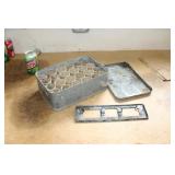 T- Galvanized 2 Dozen Metal Egg Crate