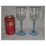 2E4 American Heritage Blue by St George Wine Glass