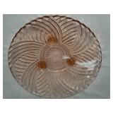 2E4  10' 3-Toed Footed Bowl AHC60 Pink by Anchor