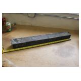 T- Very Cool Vintage Storage Box Wood w/Metal Top