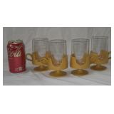 2E3 Corning Glas-Snap MCM Mug/Cup Mustard Yellow