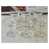 I2-8 Georgian Libbey Champagne/Tall Sherbets