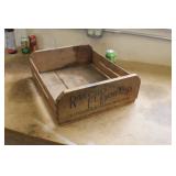 T Vintage Rancho El Dorado Wood Grape Crate