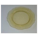 GA1 Patrician Amber-Federal Glass 11' Dinner Plate