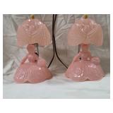 2E4 2 LE Smith Southern Belle Pink Glass Bedroom L