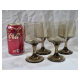 2E4 Tawny Accent Libbey Glass Company Set of 4