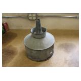 U-Vintage Galvanized Funnel 10' Diameter w/Screen