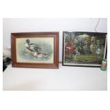 ... Duck Picture & Dogs Playing Pool Picture