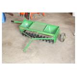 H 40' John Deere Spike Aerator/Spreader Very Clean