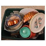 HG3 Basket Full of Miscellaneous Kitchen Items