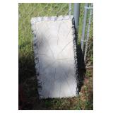 F 22 x 16' Resin Log Look Bench Top NO SHIPPING