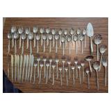 HKCL2 Dixon Steel Smiths Floral Spray Flatware