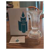 HKCL6 Party Lite #P7404 Vienna Waltz Crystal Candl