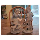HC2 TWO 7 3/4' Figurines