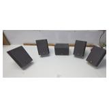 5pc Yamaha Surround Speakers 100W each play good