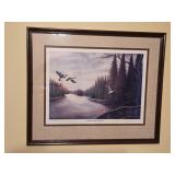 HKW Signed/Numbered Richard Van Order Duck Print