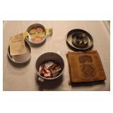 BH1 THREE Wilton Party/Cake Pans-2 Oval Pans-1 Cha