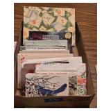 HA3 Box of Miscellaneous Not Card & Stationary Set