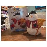 HHCL11 Debbie Mumm Snowman Cookie Jar by Sakura