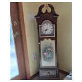 HK Wood Cabinet w/Clock in Door NO SHIPPING