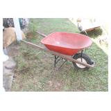 F RED Wheelbarrow     NO SHIPPING